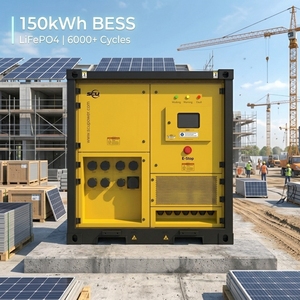 Système hybride de générateur statique SCU GRES-150-100II avec batterie LFP de 76,8 kWh et chargeur EV de 30 kW - Product Image 1