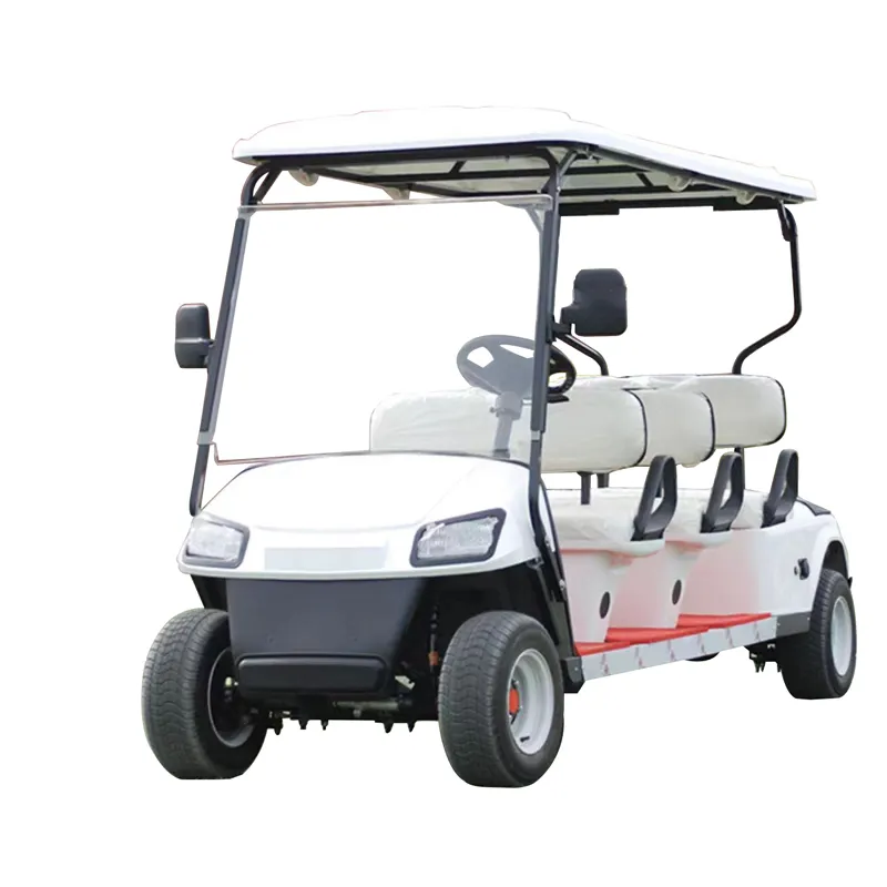 2023 New Energy 6 Seater Solar Panel Classic Car Electric Golf Cart Golf Cart Kit