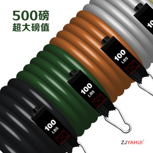 ZJYAHUI Resistance Band Set 100 Lbs TPE Latex Fitness Elastic Rope Full Body Workout Equipment - Product Image 5
