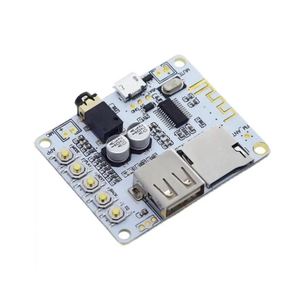 BT Audio Receiver Board with USB TF Card Slot Decoding Playback Preamp Output <b>5V</b> 4.1 Wireless Stereo Music Module - Product Image 1