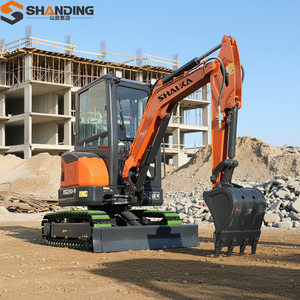 ขายรถขุดขนาดเล็ก SHANDING ยี่ห้อ Kubota 1 ตัน 2 ตัน รถขุดไฮดรอลิกแบบตีนตะขาบ รถขุดขนาดเล็กใหม่ 360 องศา °   รถขุดขนาดเล็กแบบหมุนได้ - Product Image 1