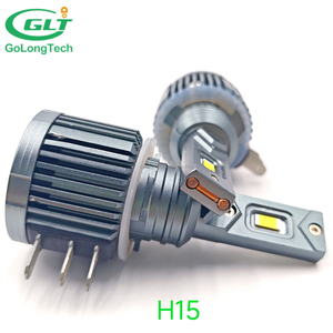 Golongtech Plug and Play <span class=keywords><strong>Zenon</strong></span> Far Bulb 50W 15 W 100W Premium Decoder F3 Led H15 Canbus lampadine auto faro auto - Product Image 3