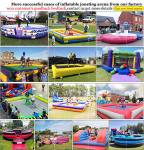 Jeux sportifs interactifs commerciaux, arène de combat gonflable Saint Gladiator pour adultes et enfants - Product Image 6