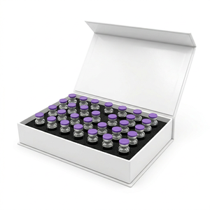 Professional 25-Vial Bulk Rigid Magnetic Packaging Box for Large-Scale Factory Storage and Peptide Distribution - Product Image 1