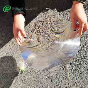 Lentille solaire Fresnel FELIX 300 mm en PMMA optique, grande taille, longueur focale 120, 220, 400, 360 mm, concentrateur solaire, loupe - Product Image 1