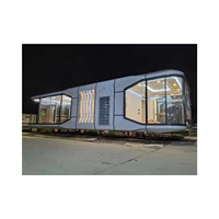 Maisons préfabriquées prêtes à l'emploi Petite maison Maisons de camp remorque Maison mobile préfabriquée