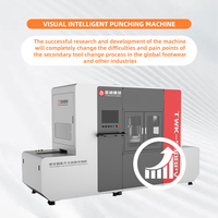 Machine de découpe horizontale automatique intelligente à visionnement visuel de type ouvert à grande vitesse TAIWEI pour la fabrication de chaussures en cuir