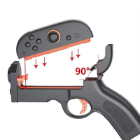 Support de poignée de jeu pour manette Switch 2, support de jeu de tir gauche-droite avec bouton de déclenchement pour NS2 Mando Manette Gamepad