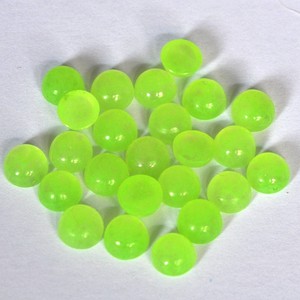 Lote de 5 Piezas de Gemas de Jade Verde Lima Natural de 10 mm, Redondas, para Joyería, Piedras Sueltas, OFERTA DE CIERRE DE VENTA - Product Image 2