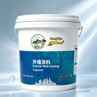 Revêtement liquide acrylique haute brillance de qualité supérieure pour peinture murale lavable et durable à texture pierre