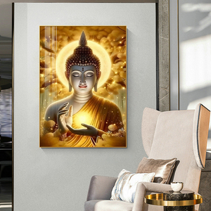 Luxury Home Decoration Sakyamuni <strong>Buddha</strong> Like HD Printed Posters <strong>Canvas</strong> <strong>Painting</strong> Crystal Porcelain Wall <strong>Painting</strong> - Product Image 5