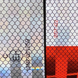 2 inch màu đỏ và trắng vàng kim cương lớp xe tải xe an toàn ECE Dot C2 băng phản chiếu cho Trailer cảnh báo thận trọng - Product Image 6