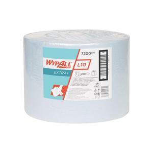 WYPALL Toallita limpiadora L10 EXTRA 7200 L380xW240aprox. mm AZUL 1 capa - Product Image 1