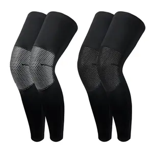 2024 Custom Design Prevents Calf and Shin Splints Knitted Nylon Calf Compression Sleeve