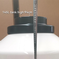 Conteneur carré de stockage de vaccins 175L, Dewar d'azote liquide LN2 YDS-115/145 litres pour le remplissage de biobanques cellulaires