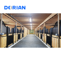 Abri pour chevaux à longue durée de vie et à prix abordable, bâtiments agricoles, bâtiment métallique 50 x 50 pour l'élevage laitier