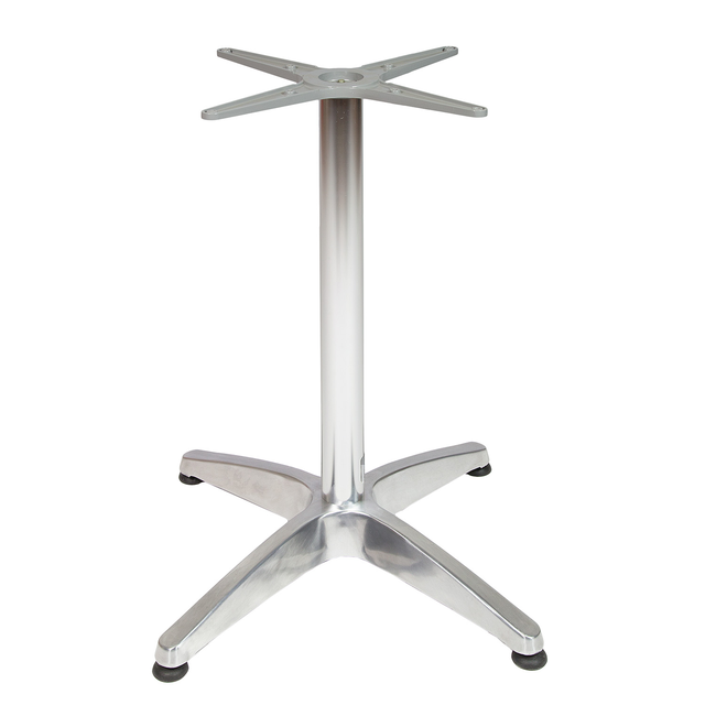 Pedestal Table Base Steel and Aluminium Round Bistro Table 800mm Commercial Stainless Steel Table Base/Furniture Legs