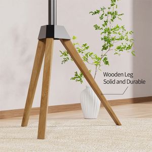 2025 MG Tripod <strong>TV</strong> <strong>Stand</strong> for 32 to 60 Inch Screens up to 77 Lbs Height Adjustable <strong>Easel</strong> <strong>TV</strong> <strong>Stand</strong> <strong>TV</strong> Floor <strong>Stand</strong> with Wood Legs - Product Image 4