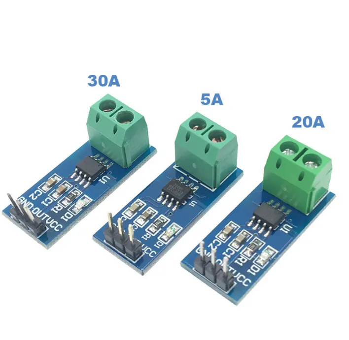 हॉल मौजूदा सेंसर मॉड्यूल ACS712 मॉड्यूल 5A 20A 30A हॉल मौजूदा सेंसर मॉड्यूल 5A/20A/30A ACS712