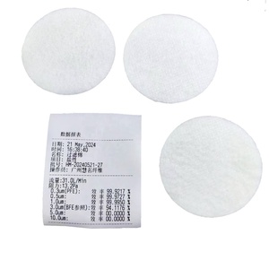 Filtro in tessuto non tessuto con filtro BVF PTF ad alta efficacia filtro filtrante per vie <span class=keywords><strong>batteriche</strong></span> e virali monouso - Product Image 2