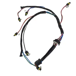 Piezas de excavadora, arnés de cableado del inyector del motor C7 222-5917 2225917 para Caterpillar CAT E324D E325D E329D, arnés de Cable