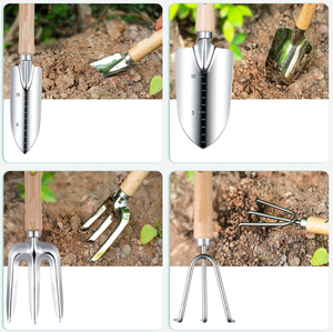 L'ensemble d'outils de jardin floraux robustes comprend une <span class=keywords><strong>pelle</strong></span> de jardin avec sac organisateur pour le jardinage domestique - Product Image 3