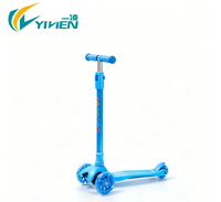 Trottinette à pousser pour bébé à 3 roues, réglable en hauteur, pour enfants de 3 à 8 ans