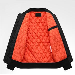 Chaqueta de bombardero de vuelo Abrigo de piloto de combate Negro Unisex Adultos Grueso Chaqueta de punto <span class=keywords><strong>Northface</strong></span> - Product Image 6