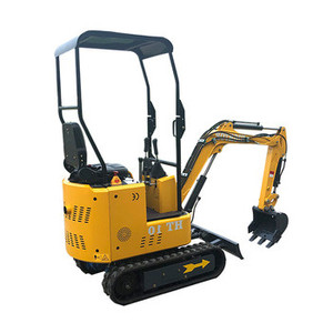 Pequeño digger 0,8 1 ton mini excavadora cavando con motor CHANGCHAI - Product Image 5