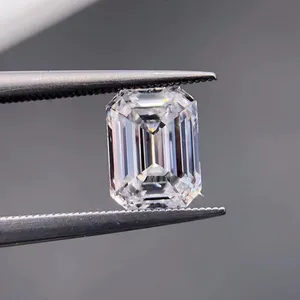 थोक DEFGH रंग आग हीरे बड़ा आकार पन्ना प्राकृतिक ढीला हीरे सीवीडी लैब बढ़ी हीरा