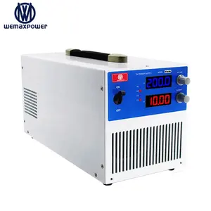 Modo de conmutación ajustable 2000W 160V 12.5A y 200V 10A y 250V 8A y 320V 6.25A y 400V5A y 500V 4A DC fuente de alimentación regulada