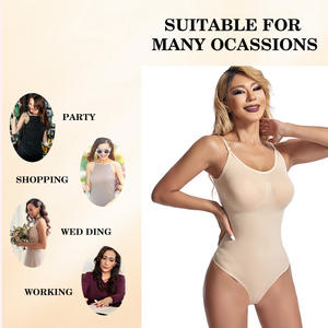 Faja Moldeadora de Servicio Personalizado, Tipo Corsé y Mono, de Alta Elasticidad, Levanta Glúteos, para Mujer, Sexy, Sin Costuras, Control Medio - Product Image 5