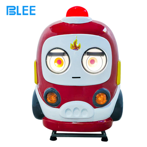Nouveaux parcs d'attractions camion <span class=keywords><strong>de</strong></span> pompiers jeu vidéo d'arcade à jetons enfant musique balançoire Machine fibre <span class=keywords><strong>de</strong></span> verre Kiddie manèges Machine à bascule - Product Image 2