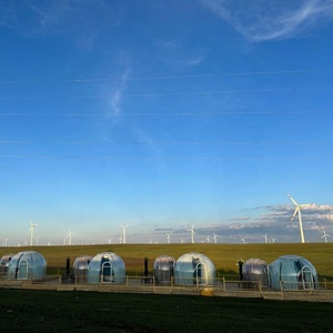 <span class=keywords><strong>Tente</strong></span> dôme en polycarbonate Maison à bulles <span class=keywords><strong>transparente</strong></span> pliable Maison dôme préfabriquée pour la <span class=keywords><strong>location</strong></span> en extérieur - Product Image 5