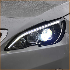 Pour Peugeot <span class=keywords><strong>308</strong></span> 408 2014-2019 : Ensemble de phares Bi-LED avec double lentille de projecteur, mise à niveau Full LED DRL, <span class=keywords><strong>phare</strong></span> dynamique séquentiel - Product Image 6