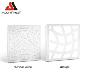 Alumtimes 2023 High quality 1mm Thick Waterproof Perforated Soundproof Installation For Indoor Aluminum Modern Ceiling