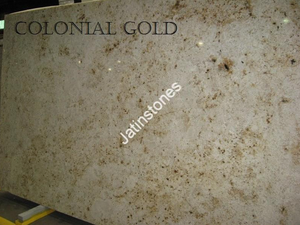 Losas de Granito Dorado Colonial Indio, Superficie de Piedra Natural para Encimeras de Cocina, Pisos, Revestimientos de Paredes, Azulejos y Uso Decorativo - Product Image 3