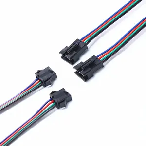 Muestra gratis JST sm, 2, 3, 4, 5, 6 pin arnés de alambre bloque Terminal Cable conector de Cable para el cliente de luz