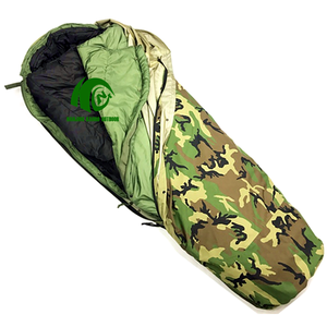 Sistema di Sacco a Pelo Modulare a 4 Pezzi per Tutte le Stagioni KANGO Factory -40 ° <span class=keywords><strong>C</strong></span>~+30 ° Copertura Impermeabile per Bivacco, Stile Mummia per Campeggio - Product Image 1