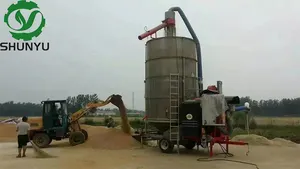 10 Tonnen Getreide Erdnuss Paddy Reis Trockner mobile Trocknungs maschine Preise
