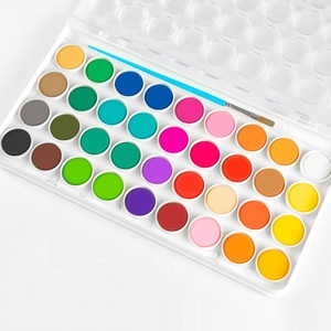 Estuche de plástico para acuarelas, juego de 36 colores - Product Image 1