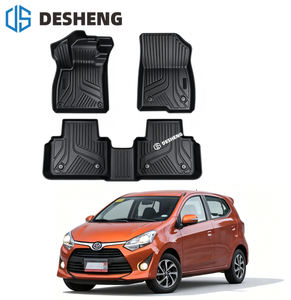 Tapis de sol de voiture robustes pour Toyota Wigo 2017-2022 Plus, accessoires intérieurs automobiles imperméables et antidérapants - Product Image 1