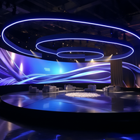 LEDKING P2 Led Screen Indoor Full Color Display Board Curved Video Wall Pantalla Flexible Led Screen for Advertising