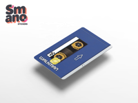Vinilos Decorativos Smano Premium de 0.22mm, Resistentes a los Arañazos e Impermeables, Personalizados para Promoción Empresarial, Adhesivos Personalizados para Tarjetas de Crédito