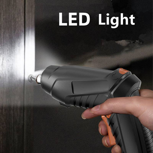 Rechargeable Lithium Battery LED Light <b>DIY</b> Electric Screwdriver <b>Kit</b> 46-Piece Bits 3.6-4.2V Voltage 2N.M Torque Portable - Product Image 5