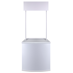 Exhibidor Vertical Moderno con Estante Esquinero de Plástico Extraíble, Unidad Independiente Pre-Ensamblada, Acabado Mate Satinado, Ideal para - Product Image 3