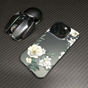 Di lusso bianco stampa di fiori placcato argento chiave TPU custodia per telefono cellulare per <span class=keywords><strong>Iphone</strong></span> 8 X Xr Xs 11 <span class=keywords><strong>12</strong></span> 13 14 15 16 17 Pro Max - Product Image 6