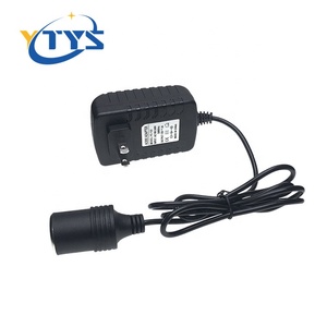 Adaptateur secteur YTYS 12V <span class=keywords><strong>2A</strong></span> DC avec multiprise (EU/US/UK/AU) et convertisseur allume-cigare, garantie 2 ans - Product Image 4