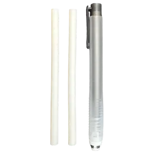 Borrador Eléctrico Tipo Lápiz con 2 <span class=keywords><strong>Recambios</strong></span> <span class=keywords><strong>de</strong></span> Plástico Nuevos, Diseño con Patrón <span class=keywords><strong>de</strong></span> Bolígrafo - Product Image 1