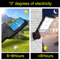 Lámpara Solar de Jardín con 28 LED LiFePO4, Batería de 1500mAh, IP65 Impermeable, Panel Pequeño Dividido, Luz Blanca Cálida 3000K, para Caminos de Jardín, Patios Exteriores